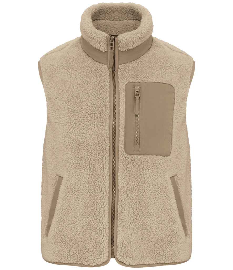 Native Spirit Unisex Sherpa Bodywarmer Native Spirit