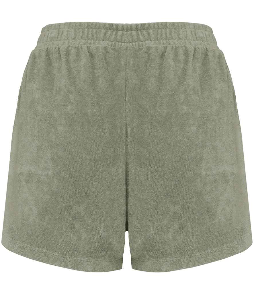 Native Spirit Ladies Terry Towel Shorts Native Spirit