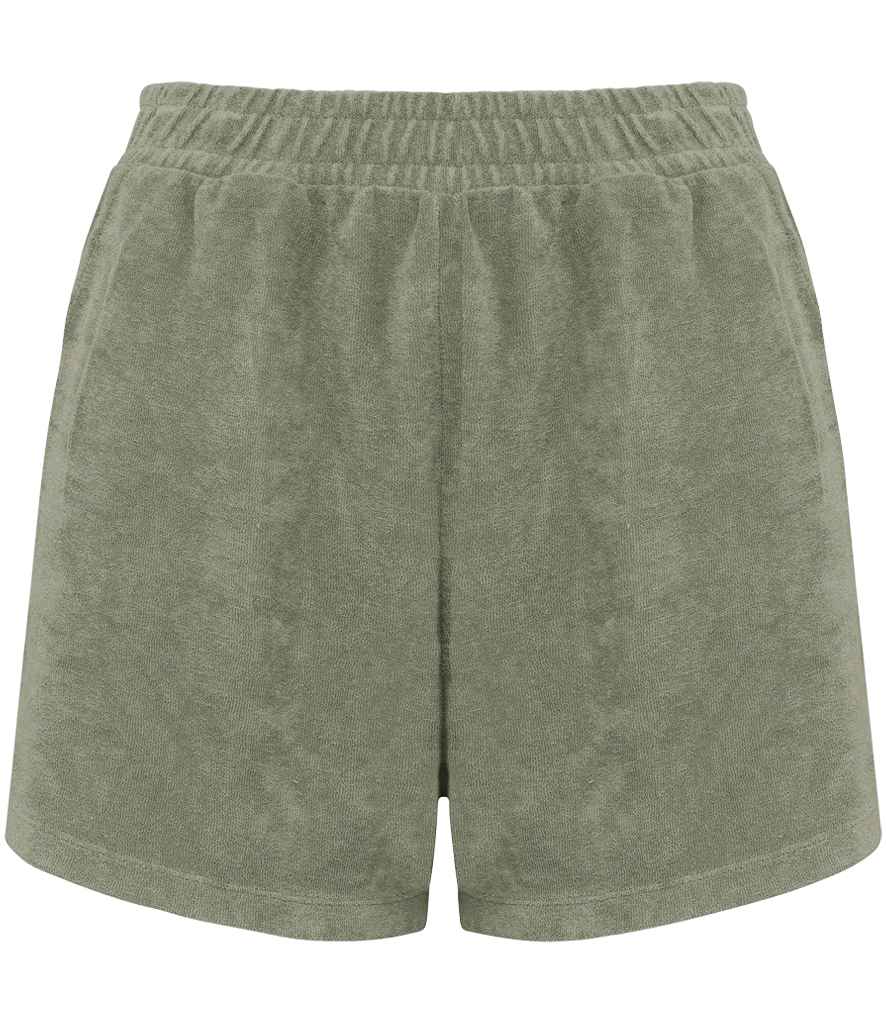 Native Spirit Ladies Terry Towel Shorts Native Spirit