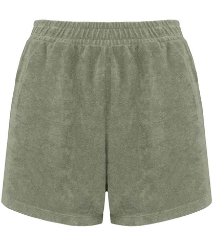 Native Spirit Ladies Terry Towel Shorts Native Spirit