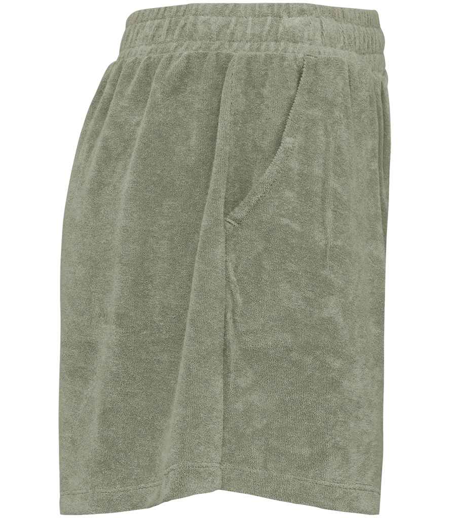 Native Spirit Ladies Terry Towel Shorts Native Spirit