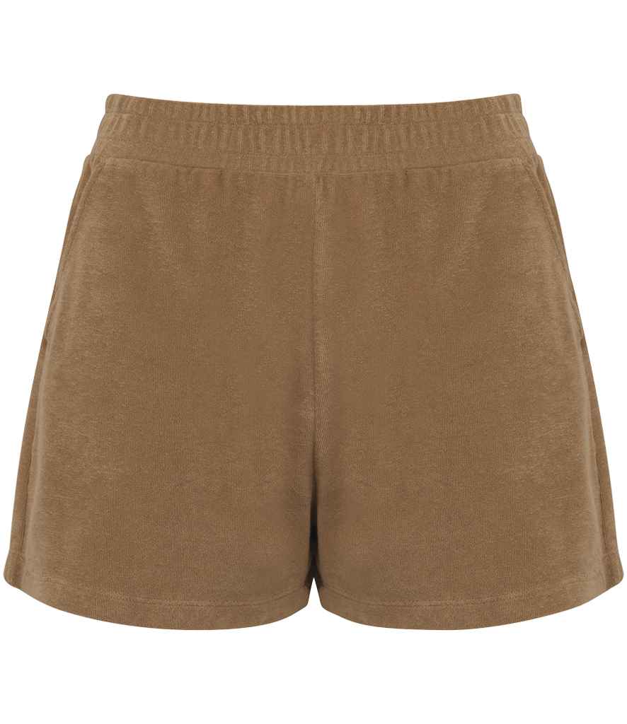 Native Spirit Ladies Terry Towel Shorts Native Spirit