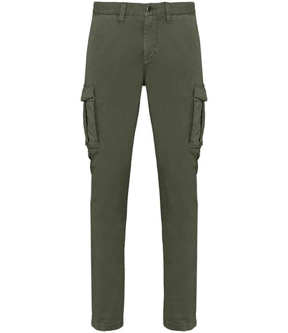 Native Spirit Washed Cargo Trousers Native Spirit