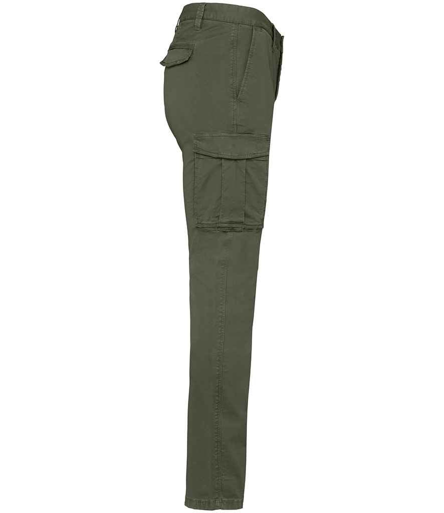 Native Spirit Washed Cargo Trousers Native Spirit