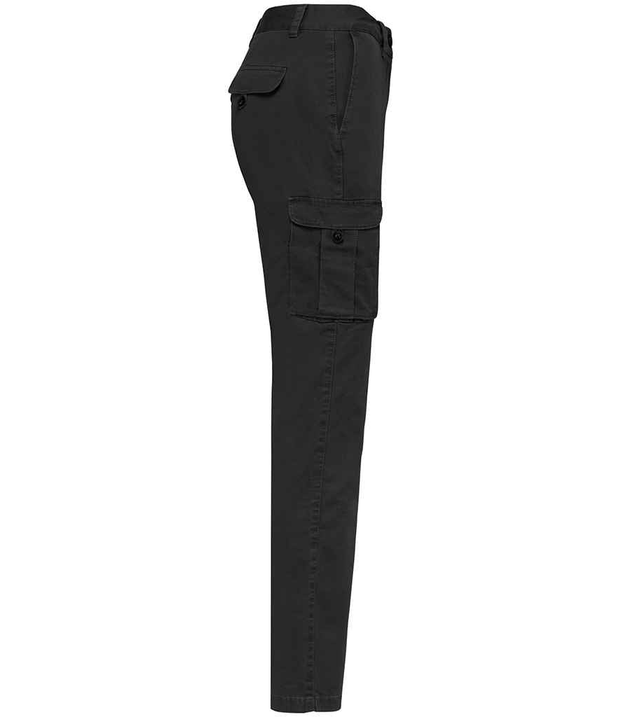 Native Spirit Ladies Washed Cargo Trousers Native Spirit