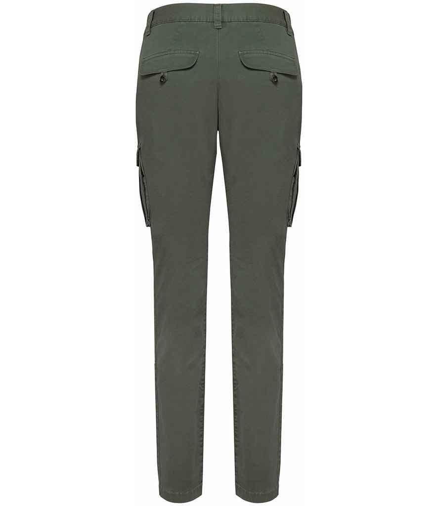 Native Spirit Ladies Washed Cargo Trousers Native Spirit