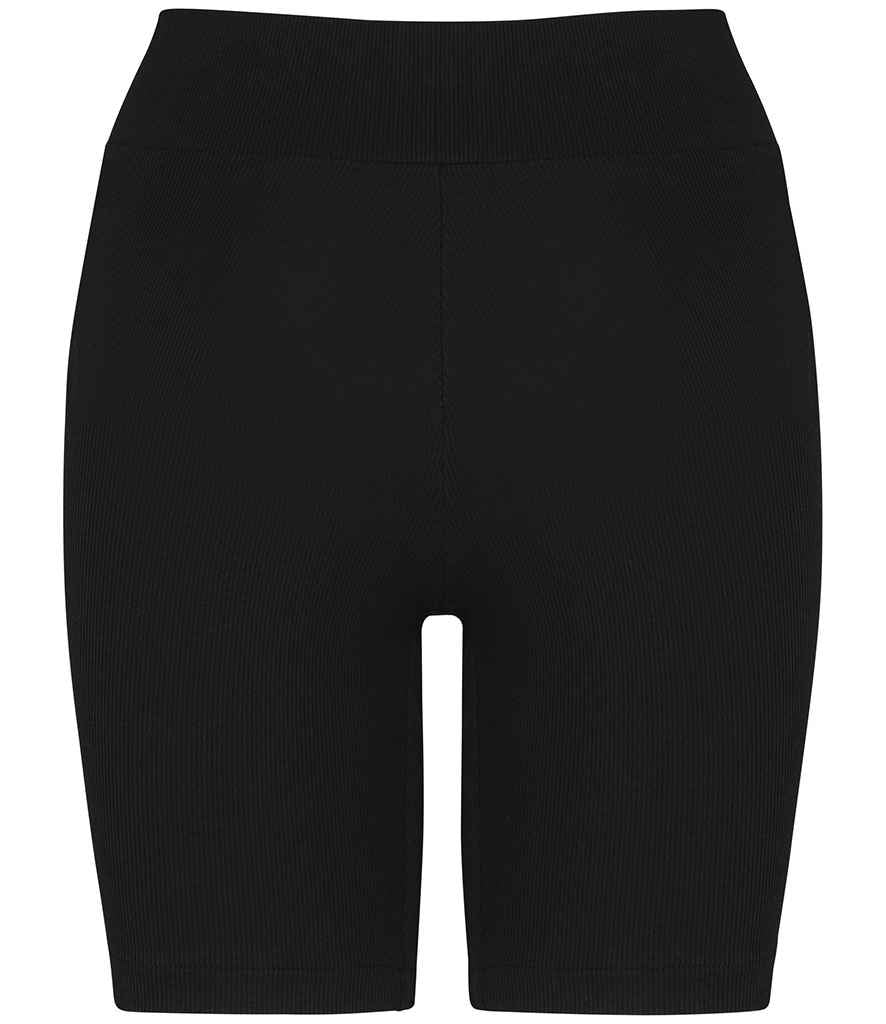 Native Spirit Ladies Ribbed Shorts Native Spirit