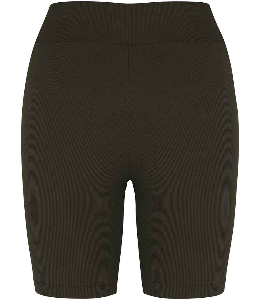 Native Spirit Ladies Ribbed Shorts Native Spirit