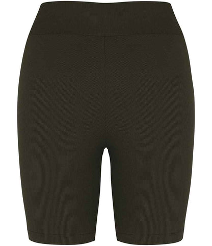 Native Spirit Ladies Ribbed Shorts Native Spirit