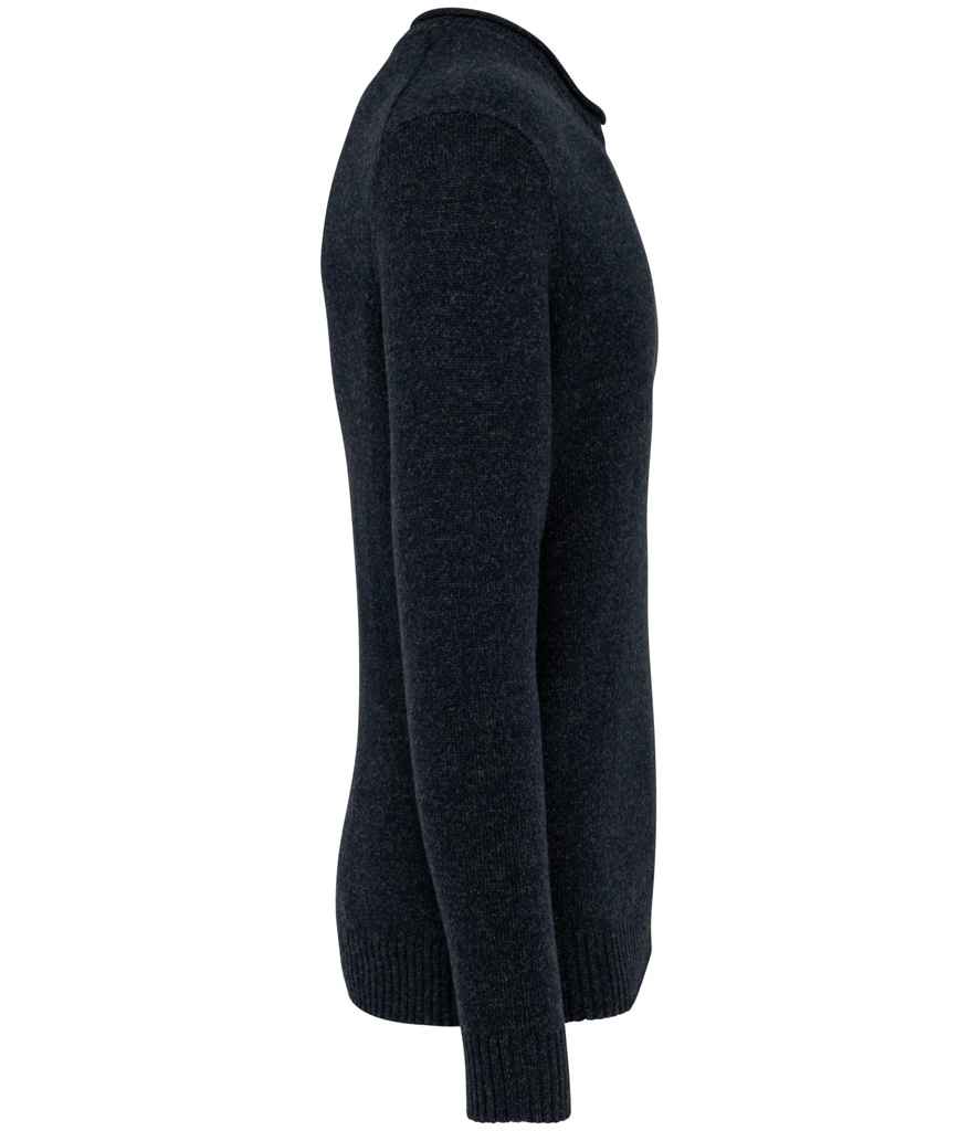 Native Spirit Raw Edge Merino Wool Sweater Native Spirit