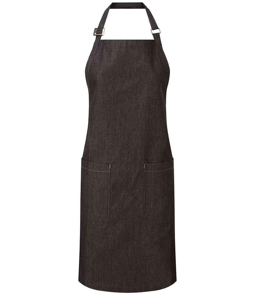 Premier Fairtrade Organic Cotton Denim Bib Apron Premier