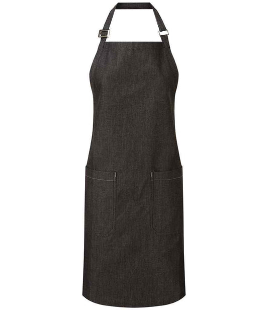 Premier Fairtrade Organic Cotton Denim Bib Apron Premier