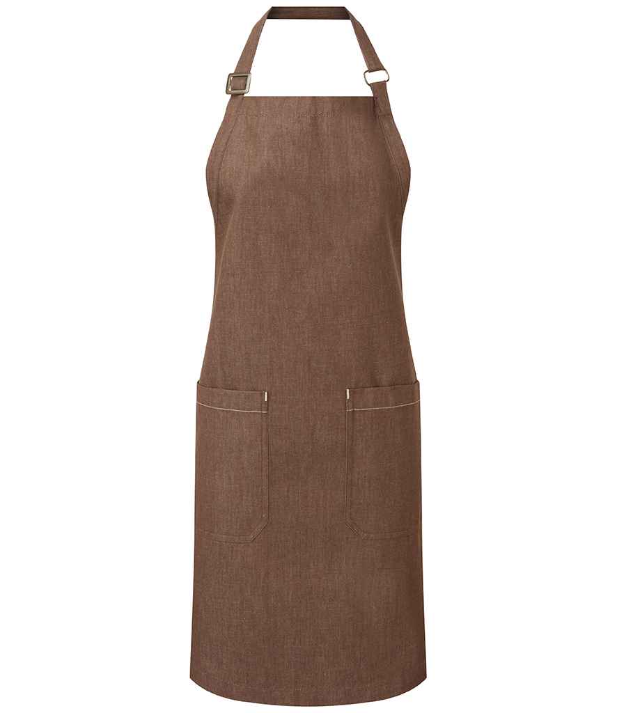Premier Fairtrade Organic Cotton Denim Bib Apron Premier