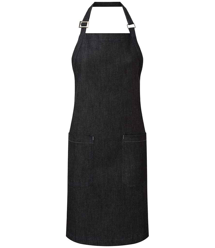 Premier Fairtrade Organic Cotton Denim Bib Apron Premier