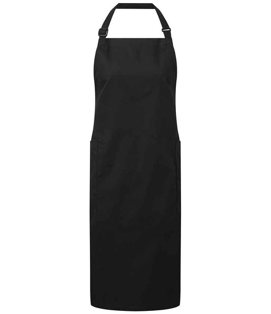Premier Recycled Polyester and Fairtrade Organic Cotton Bib Apron Premier