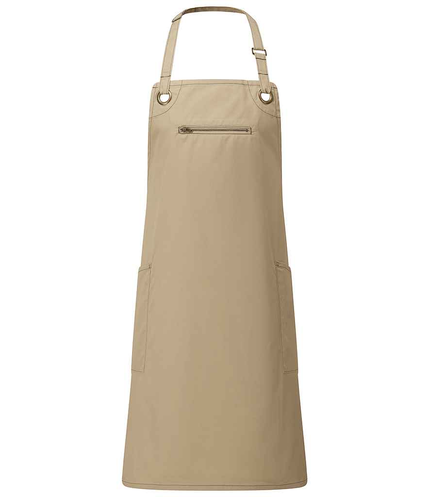 Premier Barley Contrast Stitch Bib Apron Premier