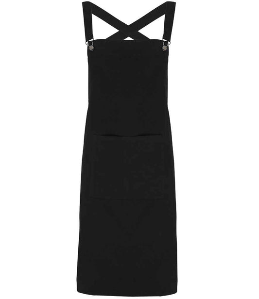 Premier Cross Back Barista Bib Apron Premier