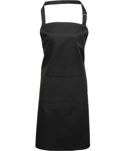 Premier 'Colours' Bib Apron with Pocket Premier