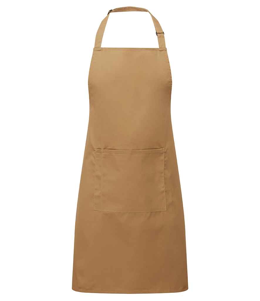 Premier 'Colours' Bib Apron with Pocket Premier