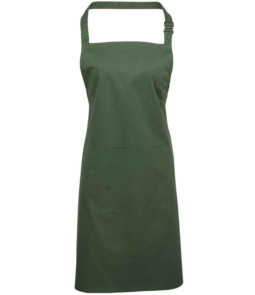 Premier 'Colours' Bib Apron with Pocket Premier