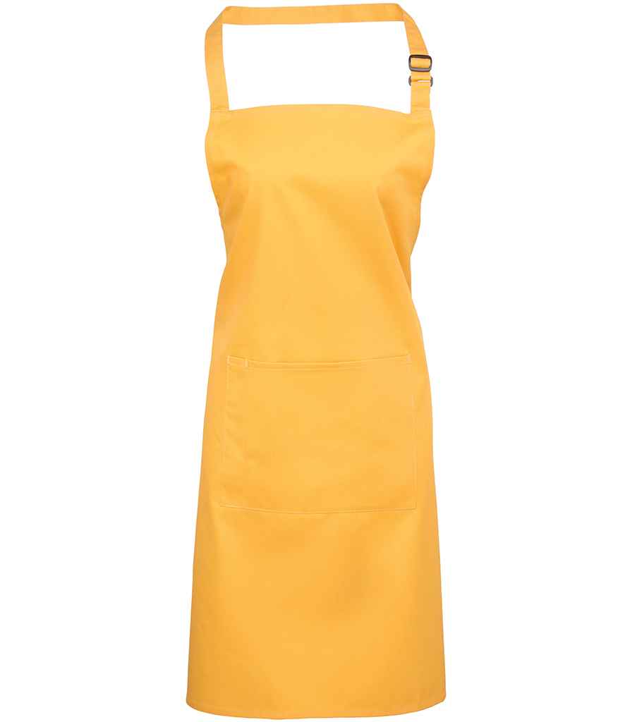 Premier 'Colours' Bib Apron with Pocket Premier