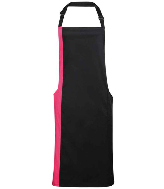 Premier Contrast Bib Apron Premier