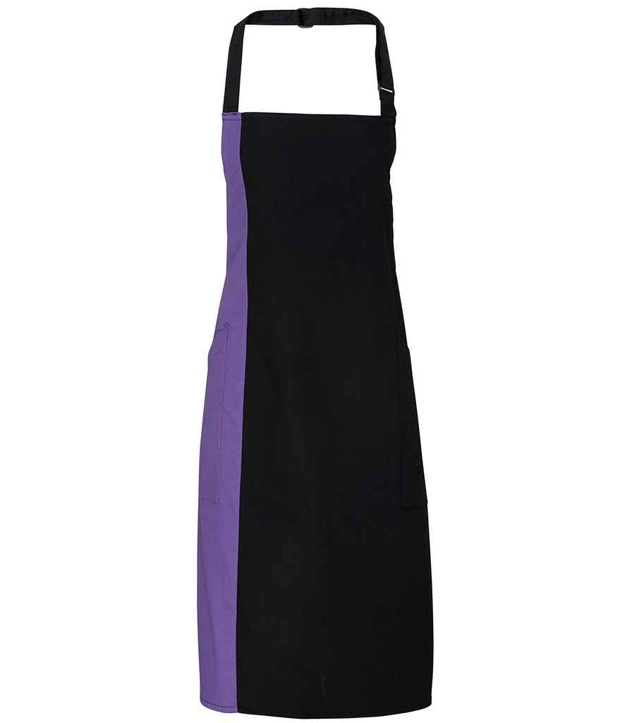 Premier Contrast Bib Apron Premier