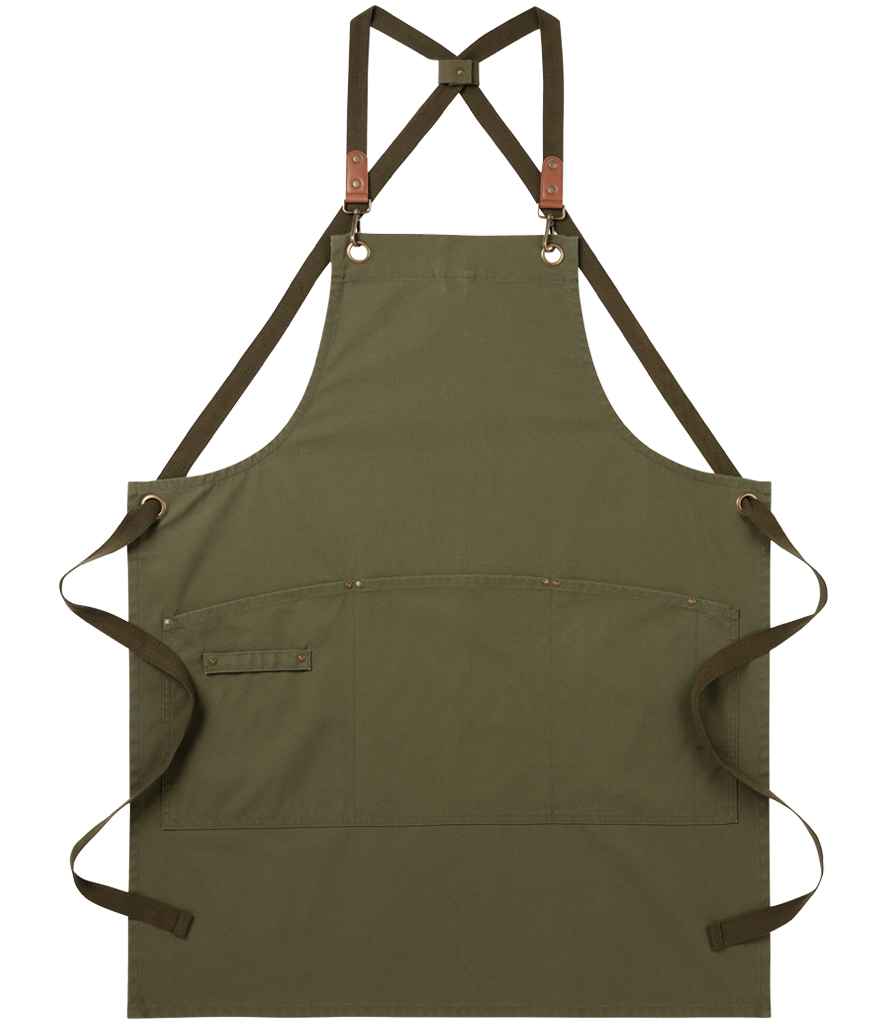 Premier Clip 'n' Clasp Cross Back Bib Apron Premier
