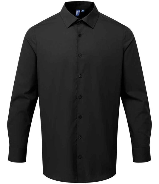 Premier Recyclight® Long Sleeve Poplin Shirt Premier