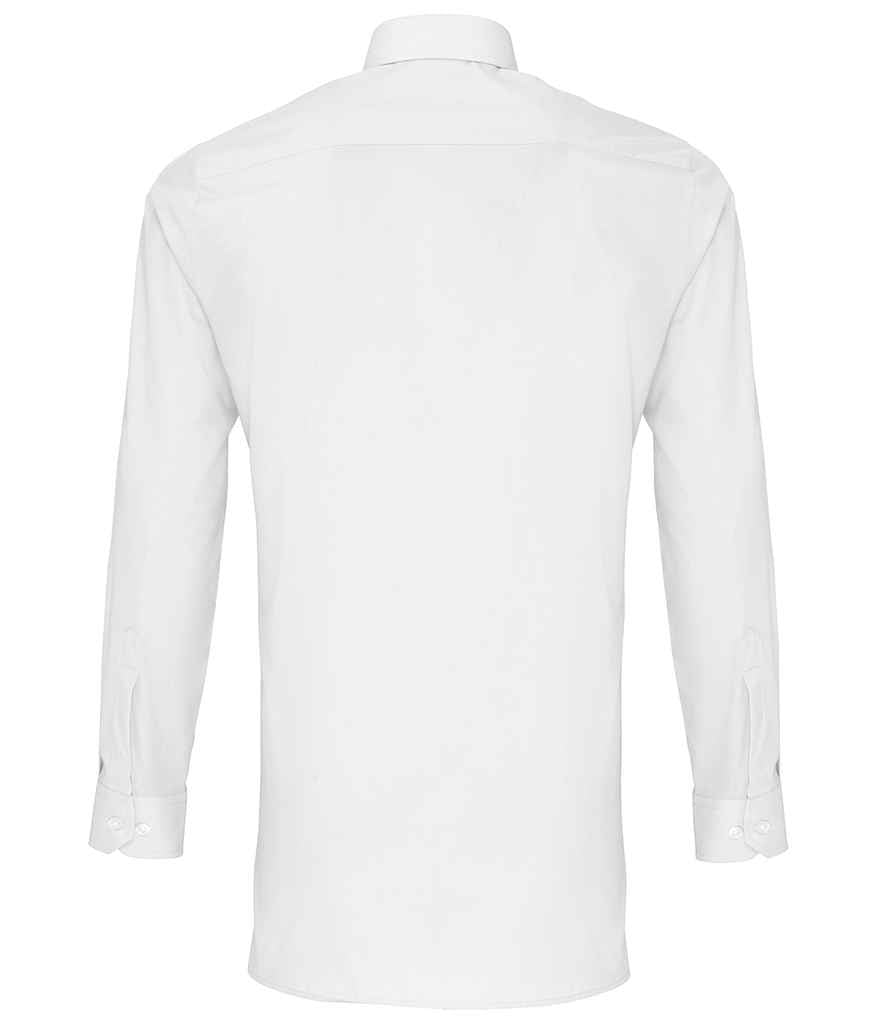Premier Long Sleeve Fitted Poplin Shirt Premier