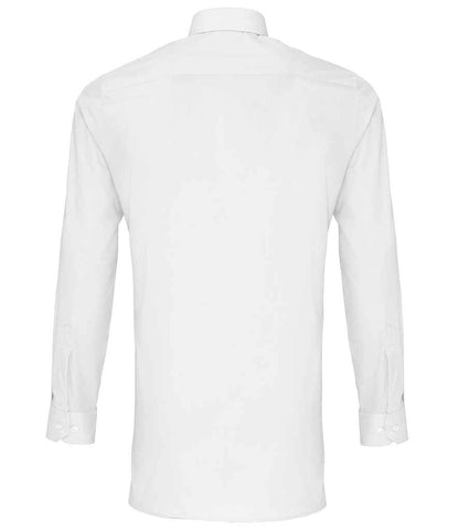 Premier Long Sleeve Fitted Poplin Shirt Premier