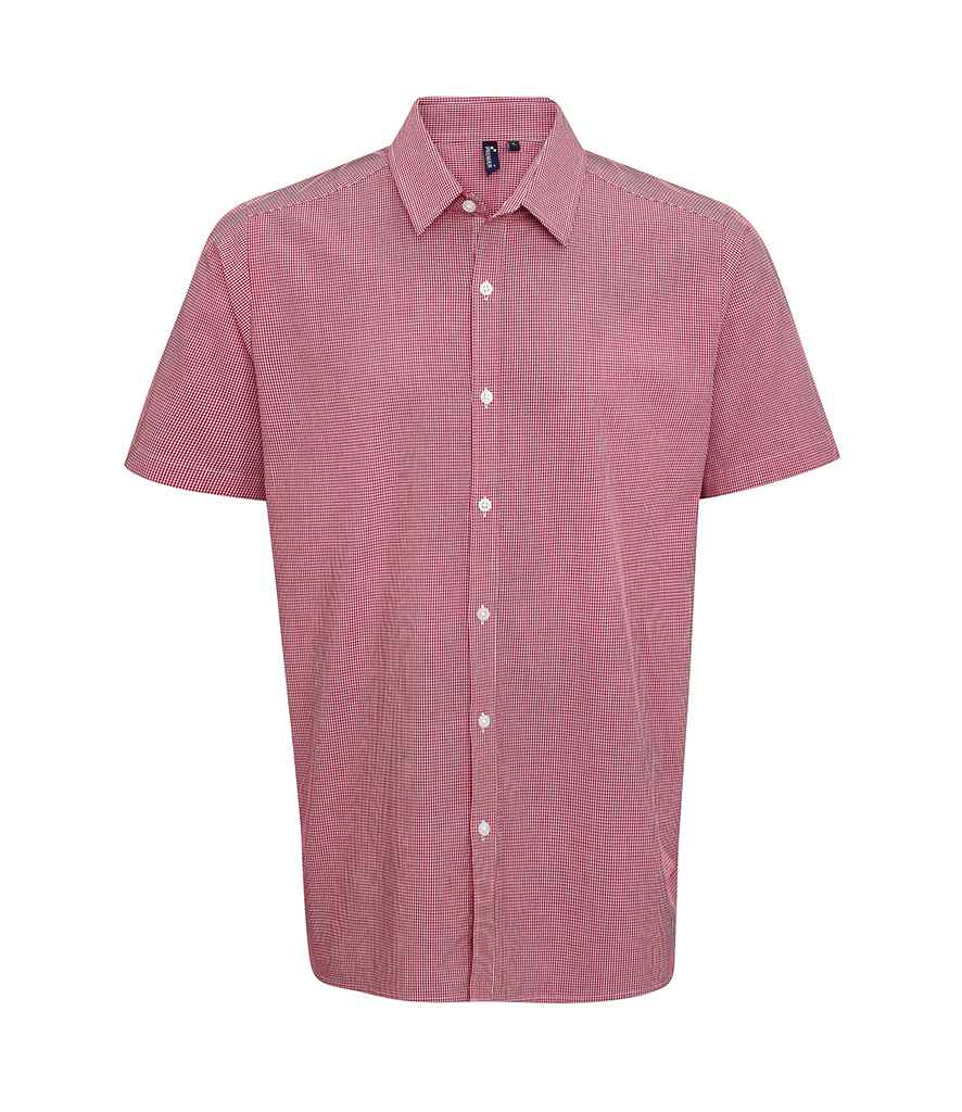 Premier Gingham Short Sleeve Shirt Premier
