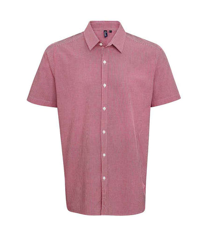 Premier Gingham Short Sleeve Shirt Premier