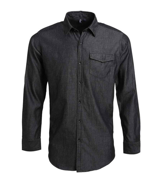 Premier Jeans Stitch Denim Shirt Premier