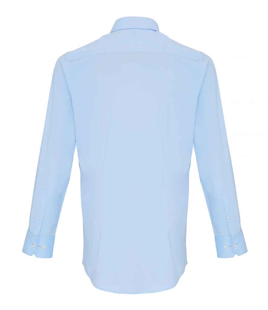 Premier Long Sleeve Stretch Fit Poplin Shirt Premier