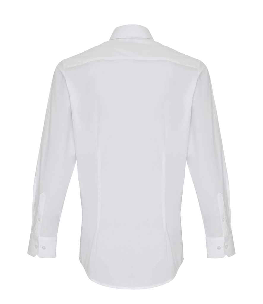 Premier Long Sleeve Stretch Fit Poplin Shirt Premier