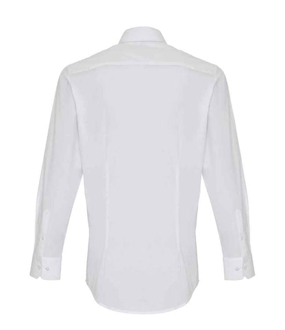Premier Long Sleeve Stretch Fit Poplin Shirt Premier