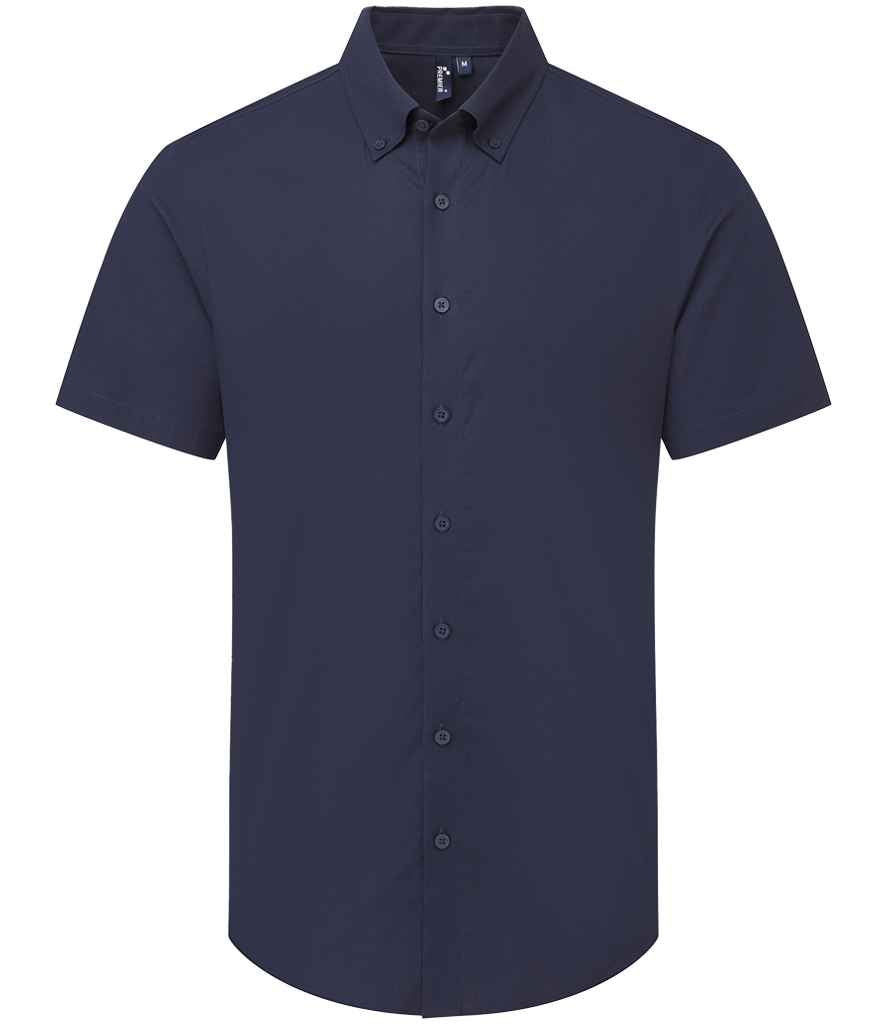 Premier Supreme Short Sleeve Oxford Shirt Premier