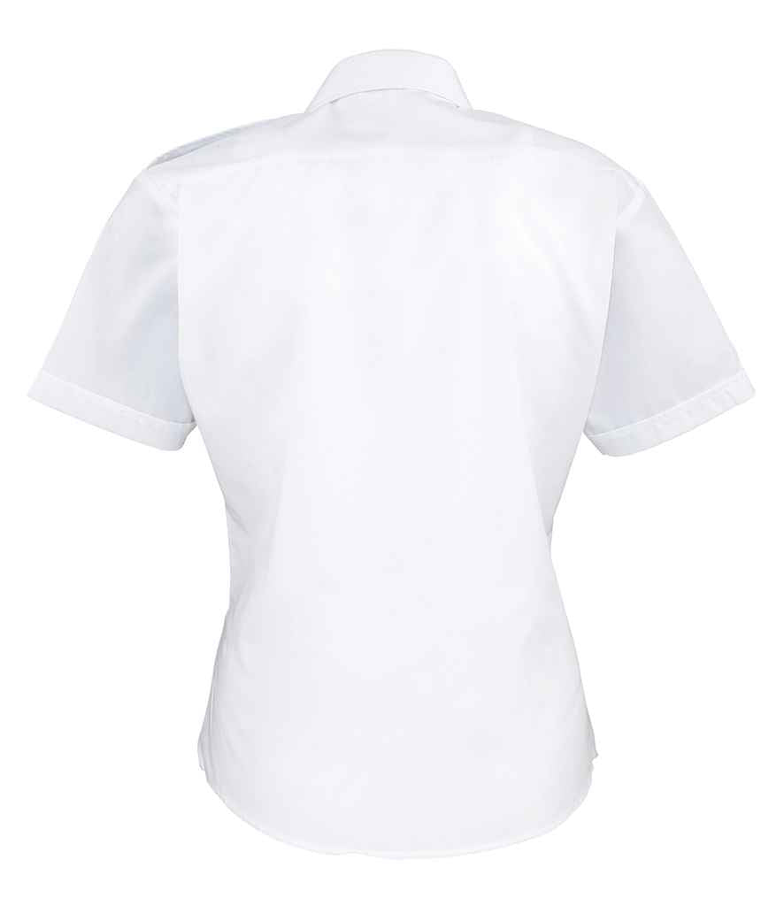 Premier Ladies Short Sleeve Pilot Shirt Premier