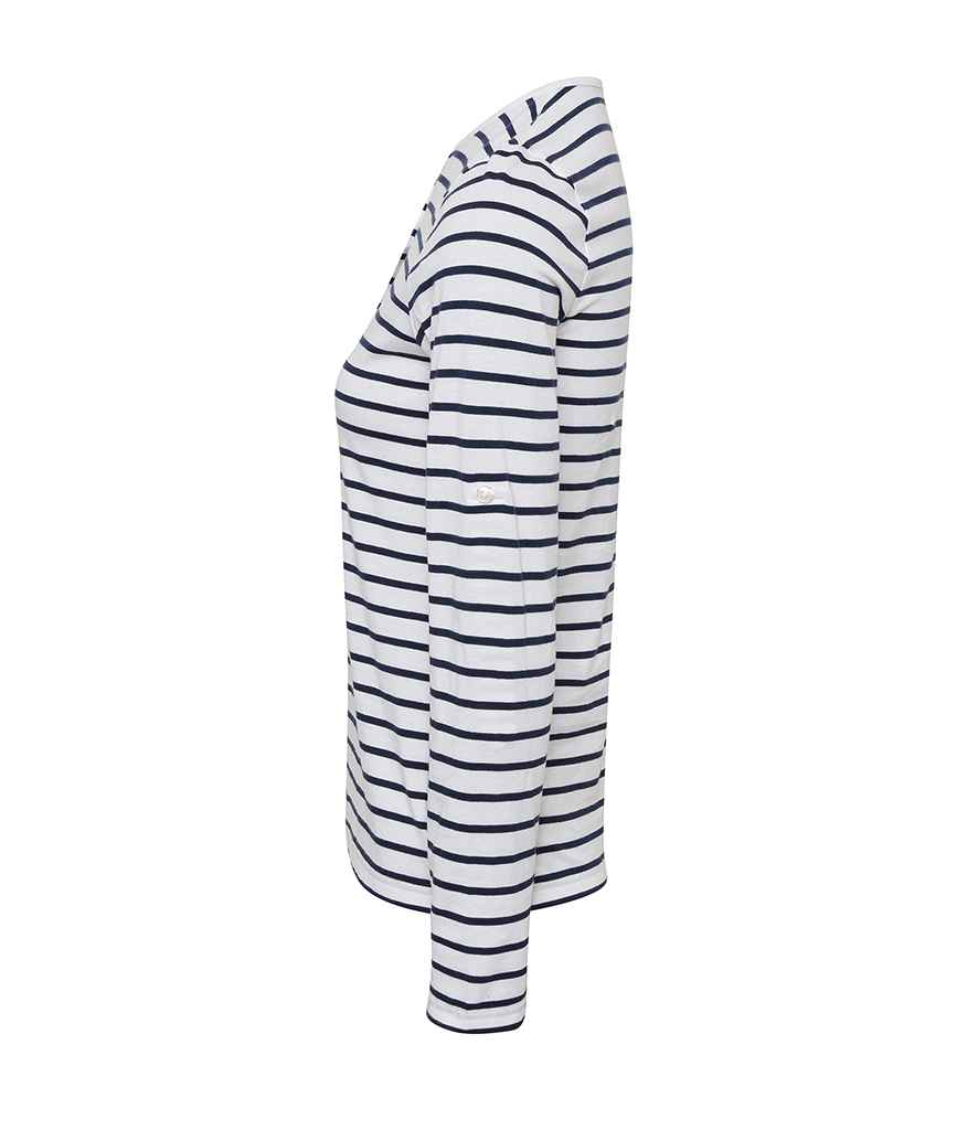 Premier Ladies Long John Roll Sleeve T-Shirt Premier