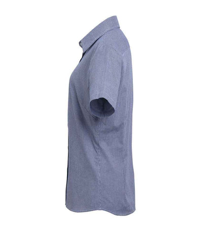 Premier Ladies Gingham Short Sleeve Shirt Premier