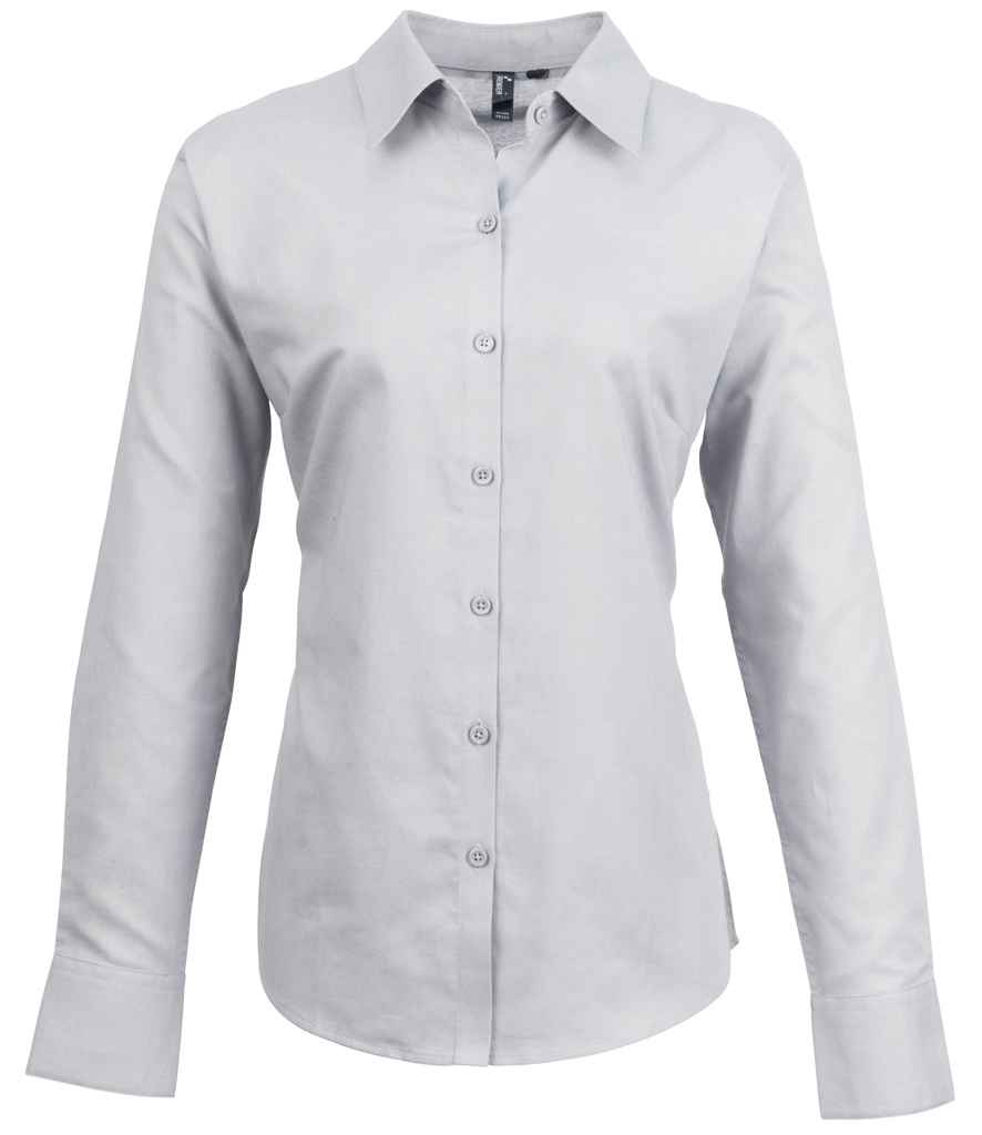 Premier Ladies Signature Long Sleeve Oxford Shirt Premier