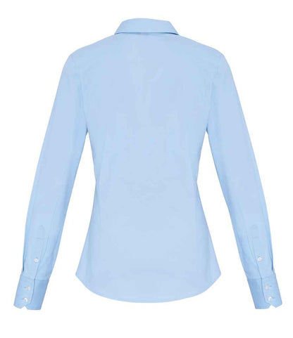 Premier Ladies Long Sleeve Stretch Fit Poplin Shirt Premier