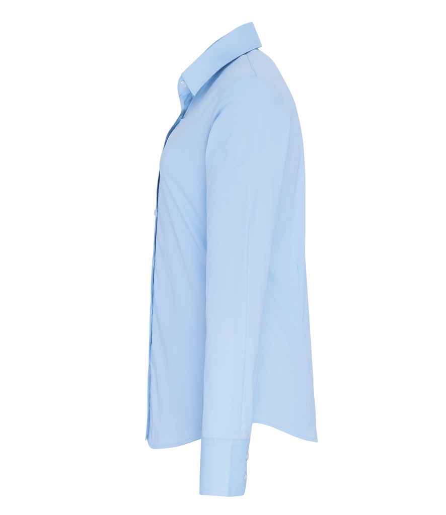 Premier Ladies Long Sleeve Stretch Fit Poplin Shirt Premier