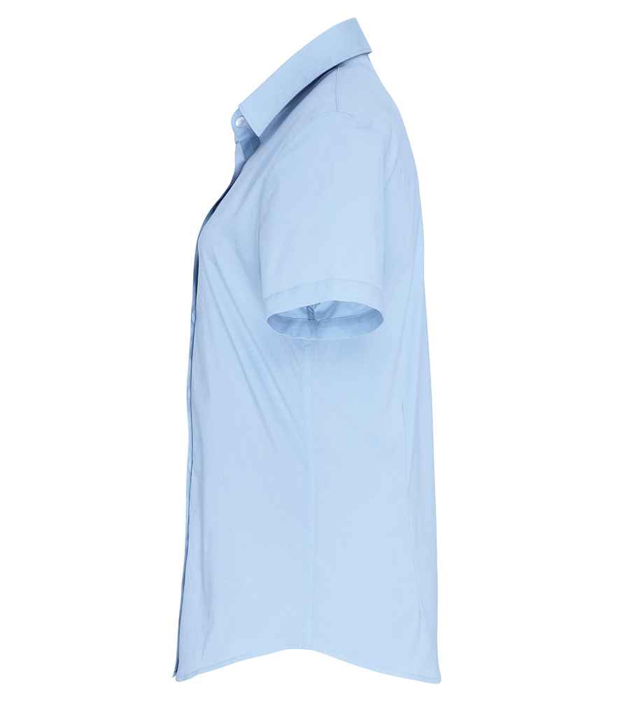 Premier Ladies Short Sleeve Stretch Fit Poplin Shirt Premier