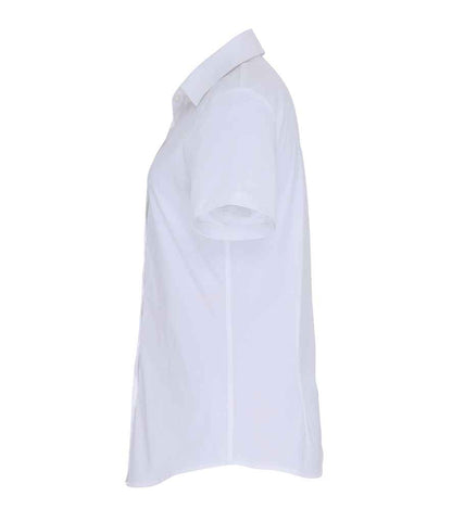 Premier Ladies Short Sleeve Stretch Fit Poplin Shirt Premier