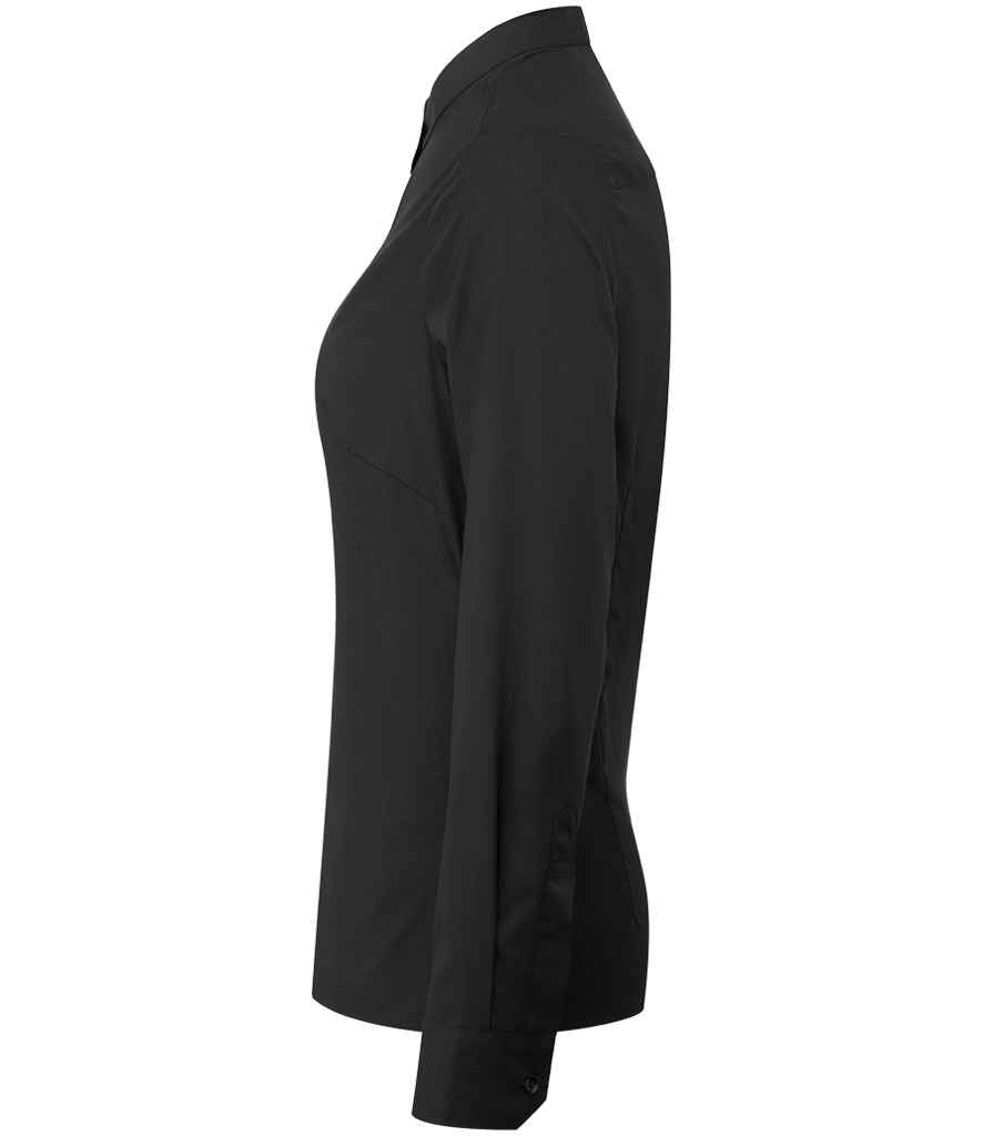 Premier Ladies Banded Collar Grandad Shirt Premier