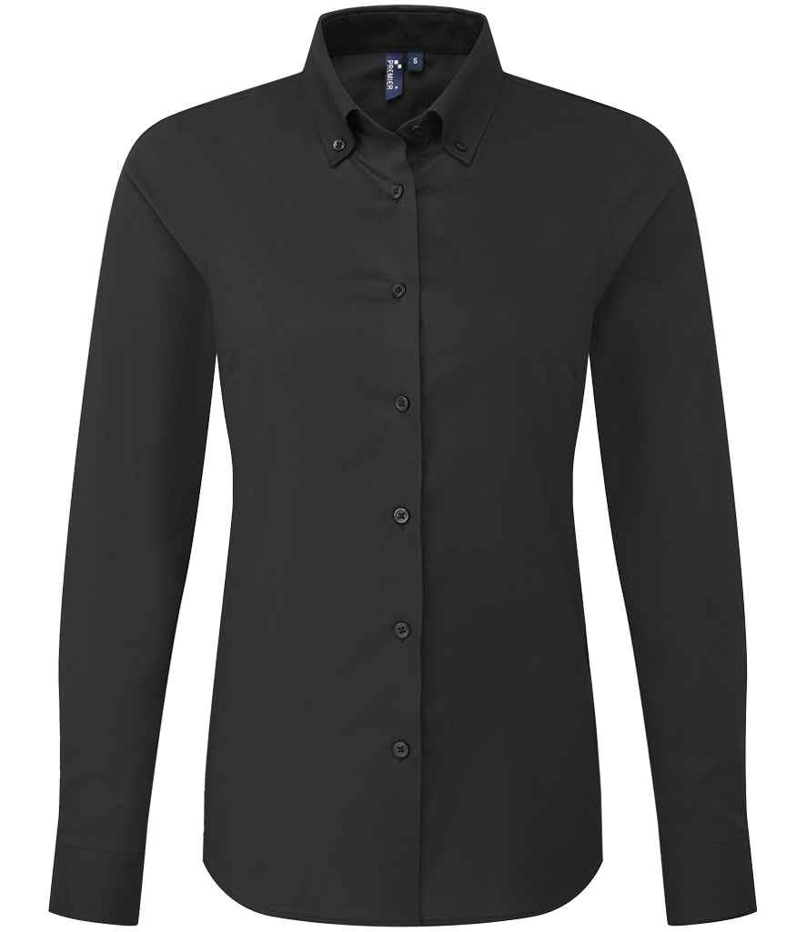 Premier Ladies Supreme Long Sleeve Oxford Shirt Premier