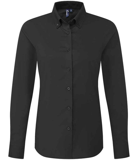 Premier Ladies Supreme Long Sleeve Oxford Shirt Premier