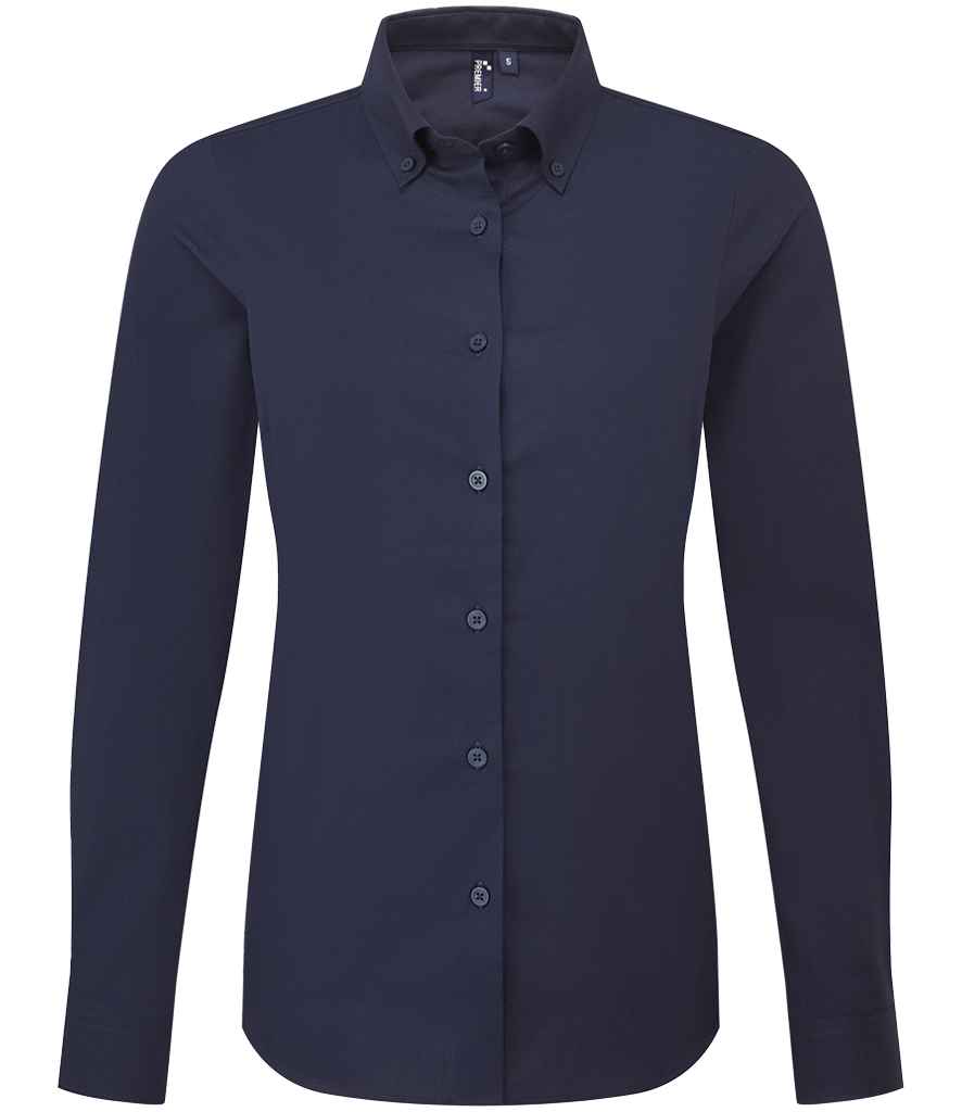 Premier Ladies Supreme Long Sleeve Oxford Shirt Premier